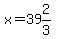 x=39%262%2F3