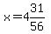 x=4%2631%2F56