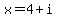 x=4%2Bi