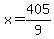 x=405%2F9