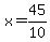 x=45%2F10