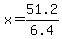 x=51.2%2F6.4