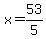 x=53%2F5