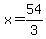 x=54%2F3