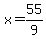 x=55%2F9