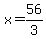 x=56%2F3