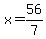 x=56%2F7