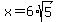 x=6%2Asqrt%285%29