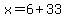 x=6%2B33