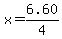 x=6.60%2F4