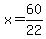x=60%2F22