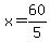 x=60%2F5