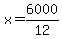 x=6000%2F12