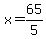 x=65%2F5