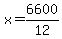 x=6600%2F12