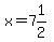 x=7%261%2F2
