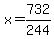 x=732%2F244