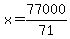 x=77000%2F71