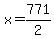 x=771%2F2