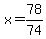 x=78%2F74
