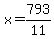 x=793%2F11