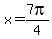 x=7pi%2F4