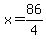 x=86%2F4