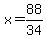 x=88%2F34