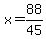 x=88%2F45