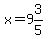 x=9%263%2F5
