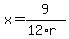 x=9%2F%2812%2Ar%29
