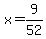 x=9%2F52%29