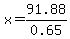 x=91.88%2F0.65