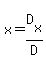x=D%5Bx%5D%2FD