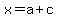 x=a%2Bc