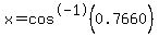 x=cos%5E-1%28+0.7660+%29