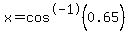 x=cos%5E-1%280.65%29
