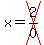 x=cross%282%2F0%29