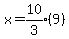 x=expr%2810%2F3%29%289%29