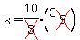x=expr%2810%2Fcross%283%29%29%28%22%22%5E3cross%289%29%29