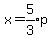 x=expr%285%2F3%29p