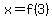 x=f%283%29