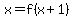 x=f%28x%2B1%29