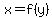 x=f%28y%29