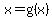 x=g%28x%29