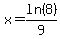 x=ln%288%29%2F9