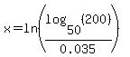 x=ln%28log%2850%2C%28200%29%29%2F0.035%29%29%29