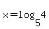 x=log%28+5%2C+4%29