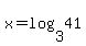 x=log%283%2C41%29