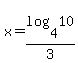 x=log%284%2C10%29%2F3